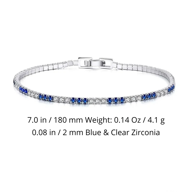 Chelsea Tennis Bracelet