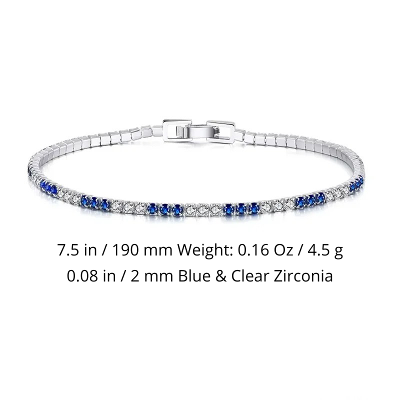 Chelsea Tennis Bracelet