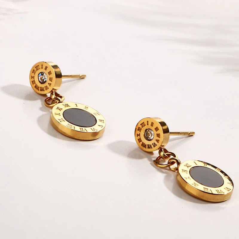 Roman Numeral Jewelry Set