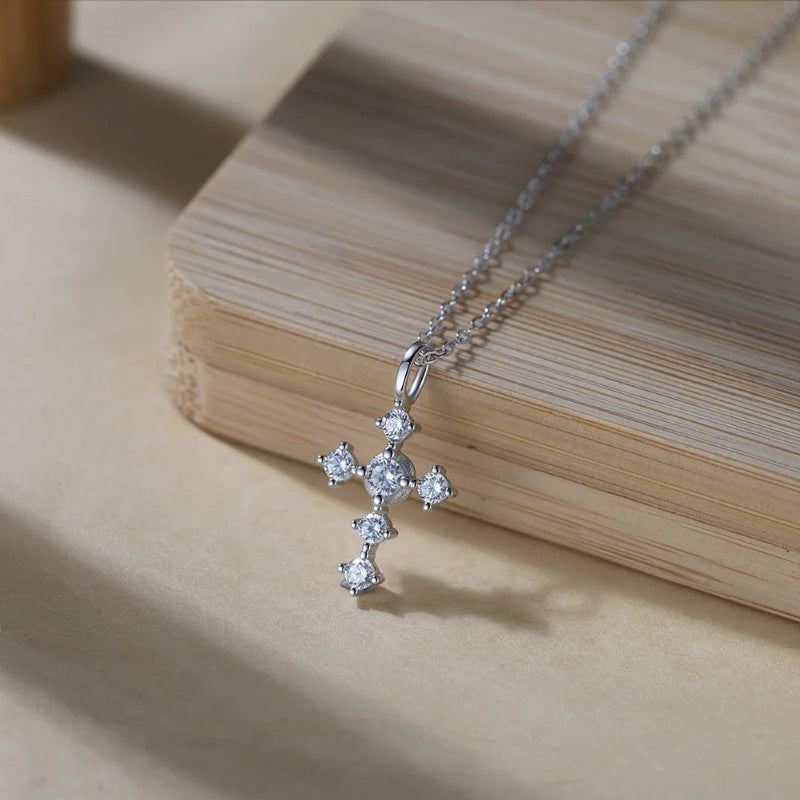 Celeste Cross Necklace