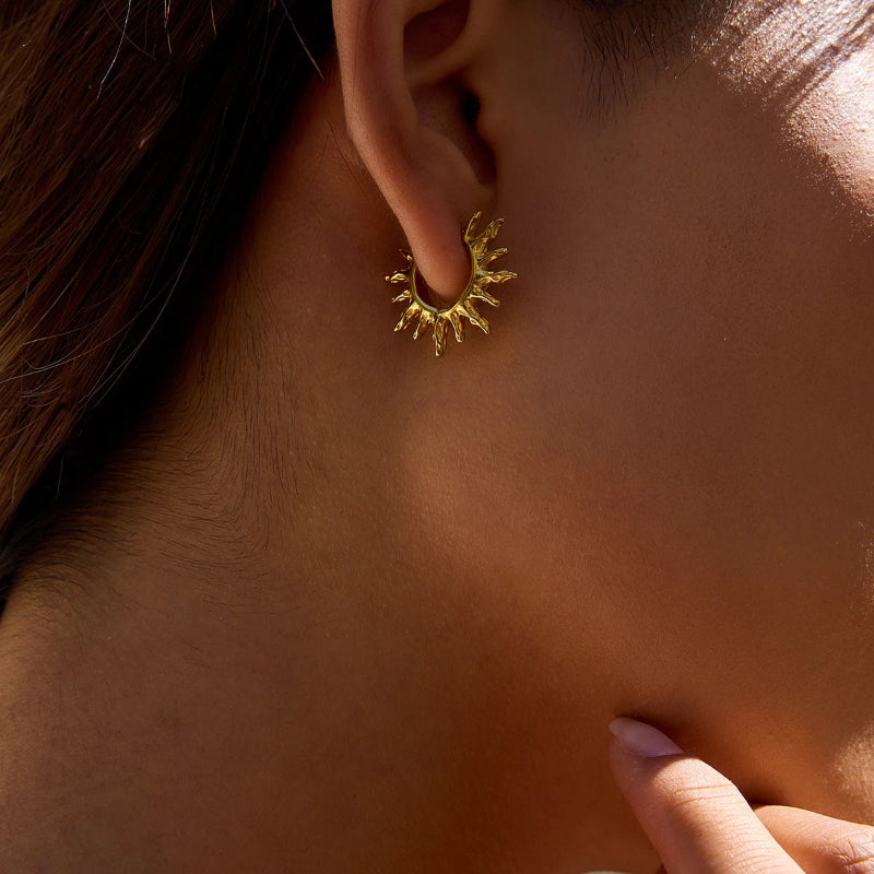 Solara Hoop Earrings