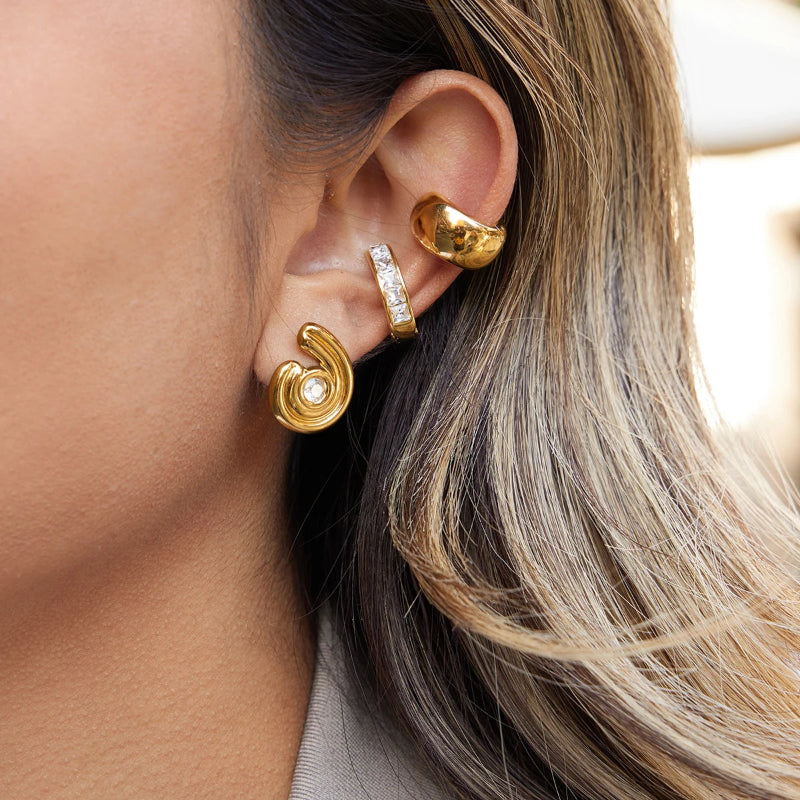 Clairen Clip Earrings