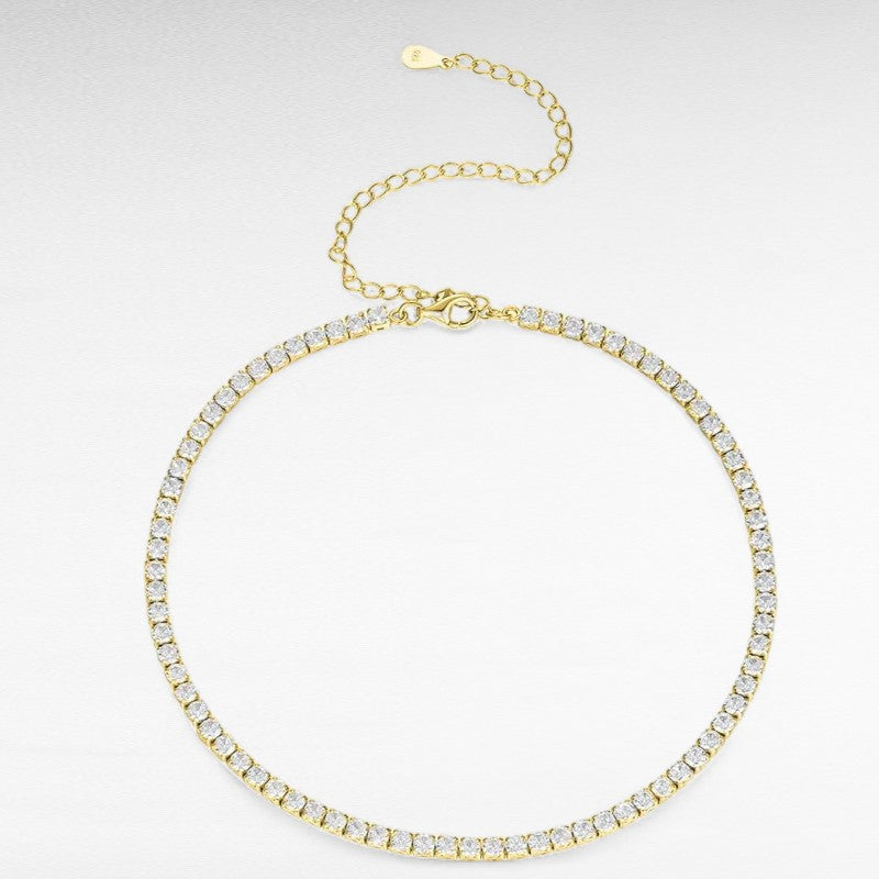 Elizabeth Tennis Necklace