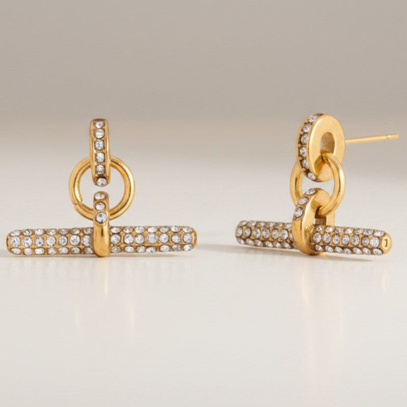 Emily T-Bar Earrings