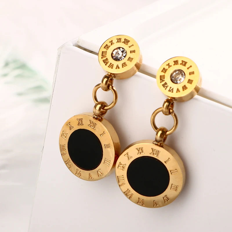 Roman Numeral Jewelry Set