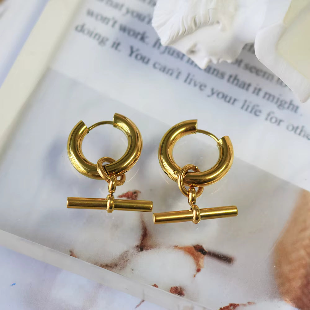 T-bar Earrings