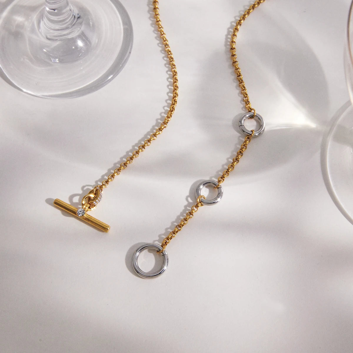 Cyndi T-Bar Necklace