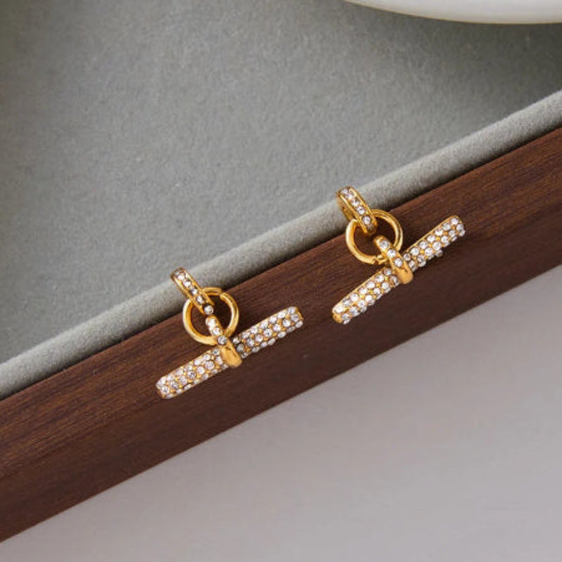 Emily T-Bar Earrings