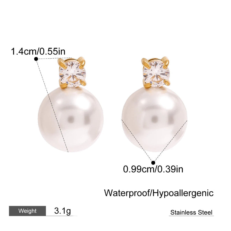 Wendy Pearl Earrings