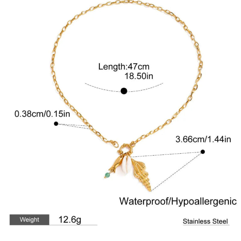 Maris Shell Necklace