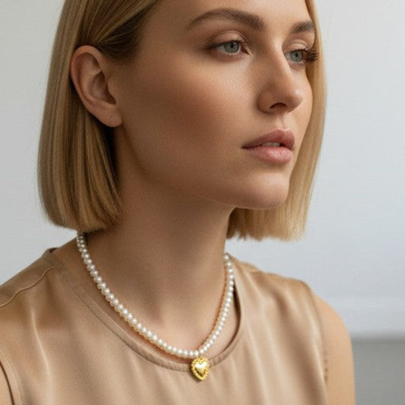 Rosalie Heart Necklace