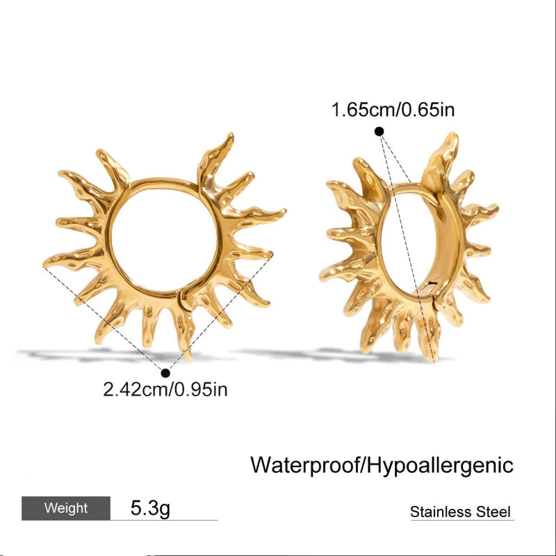 Solara Hoop Earrings